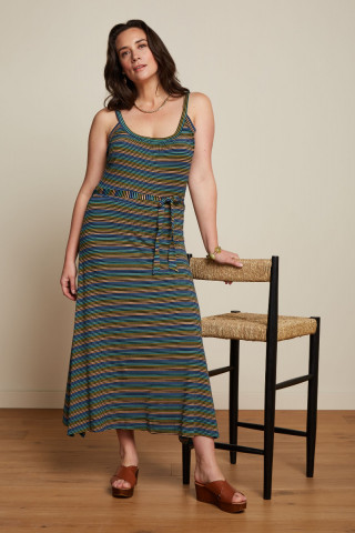 Allison Midi Dress Mariani Stripe